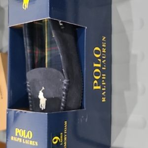 Polo ralph lauren womens indoor mocassion looking slippers
